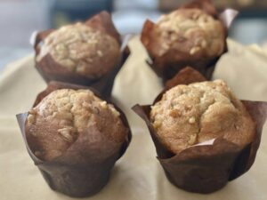 bannna nut muffins