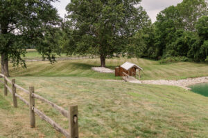 Barn at Rush Creek, field