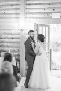 Hocking Hills Wedding Chapel , couple getting married