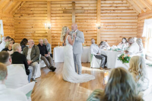 Hocking Hills Wedding Chapel wedding taking place