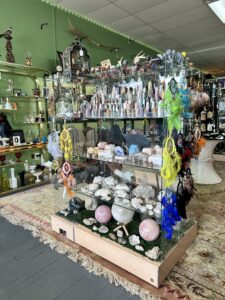 interior of a spiritual shop