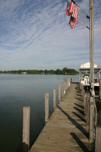 Alexanders landing original pier photo