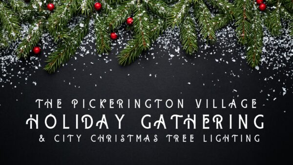 the pickerington village holiday gathering & city christmas tree lighting