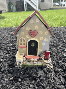 Fairy House located in the olde Pickerington village in pickerington Ohio in Fairfield county
