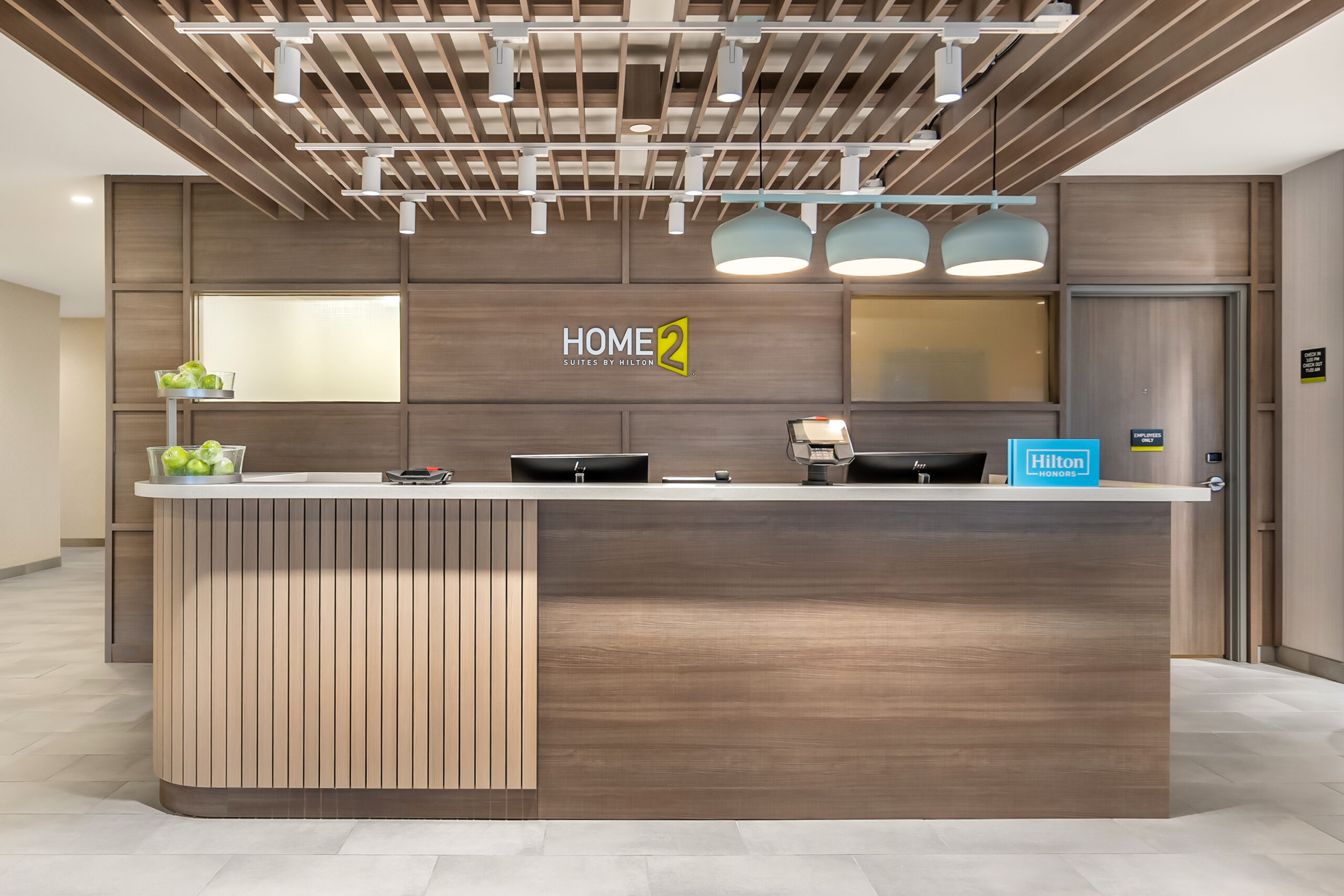 modern hotel lobby