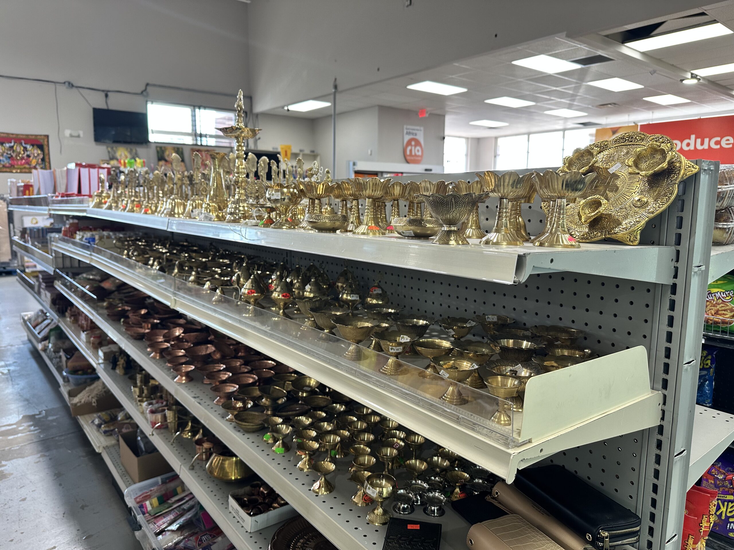 Interior of a international grocery store