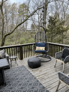 lakeside cottage porch