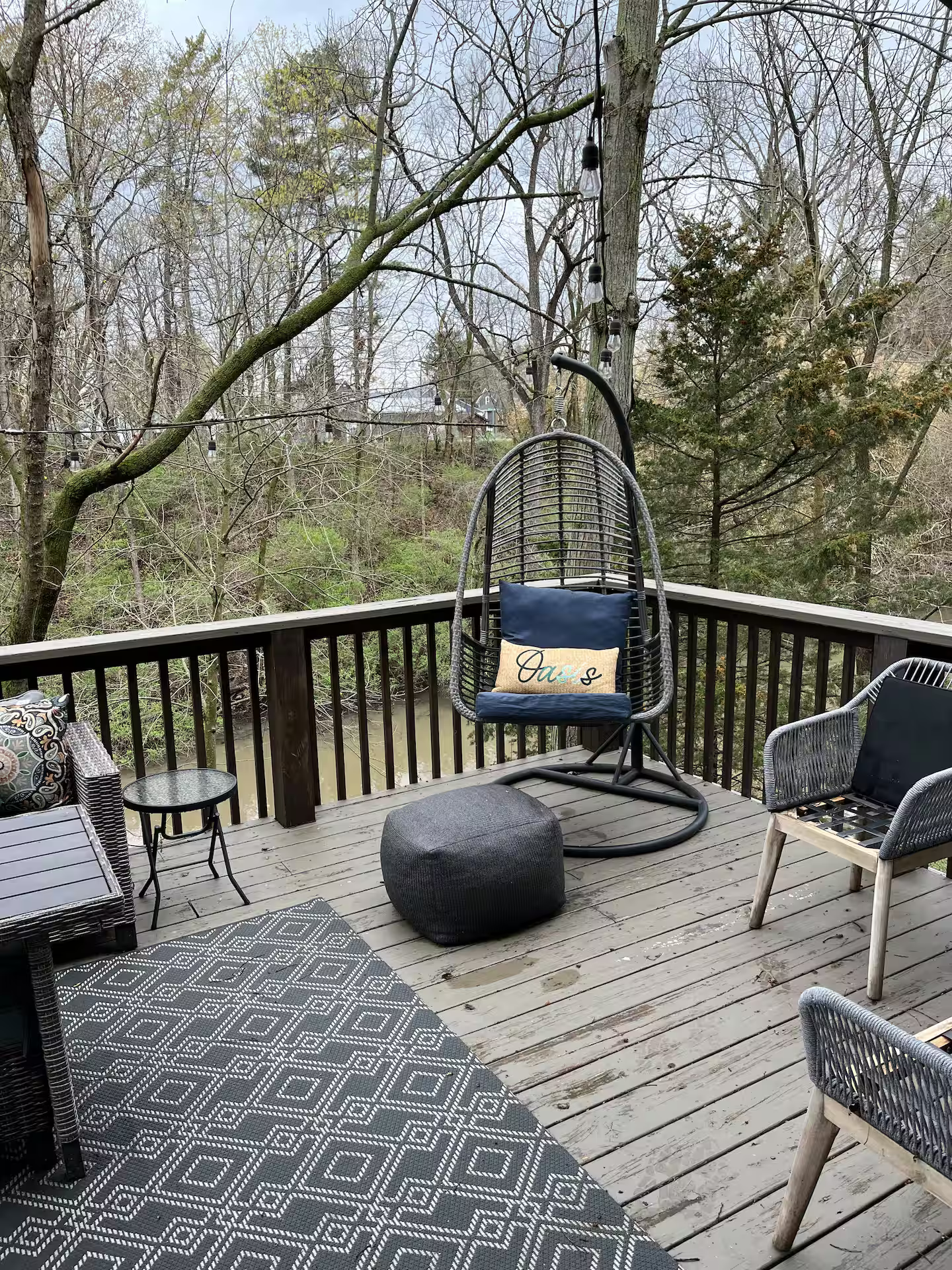 lakeside cottage porch