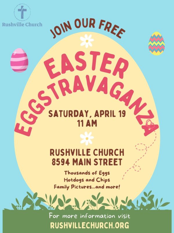 promotional image, easter egg hunt flyer