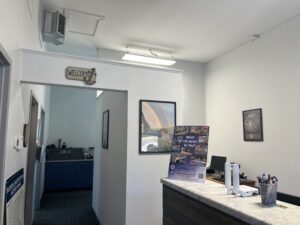 interior of state park office