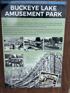 buckeye lake history signage