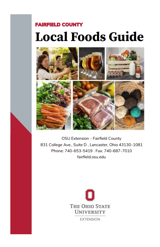 cover of local food guide