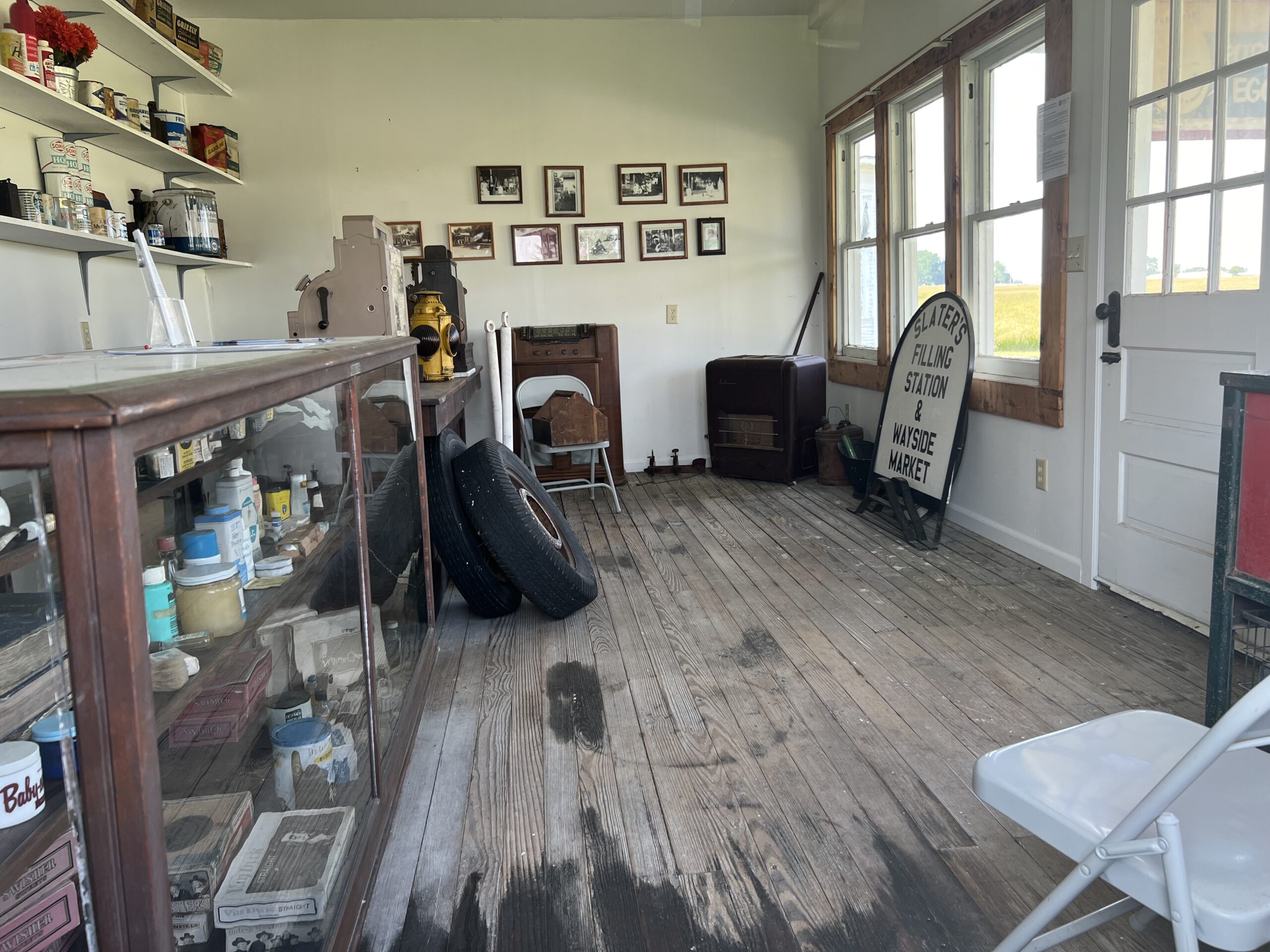 interior of a historic building Millersport Heritage Village