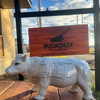 Outside of the rushcreek processing and deli