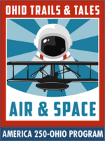 America 250 - Ohio Air & Space trail logo