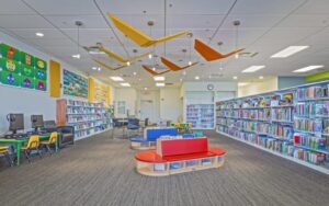 Sycamore Plaza Pickerington Library inside