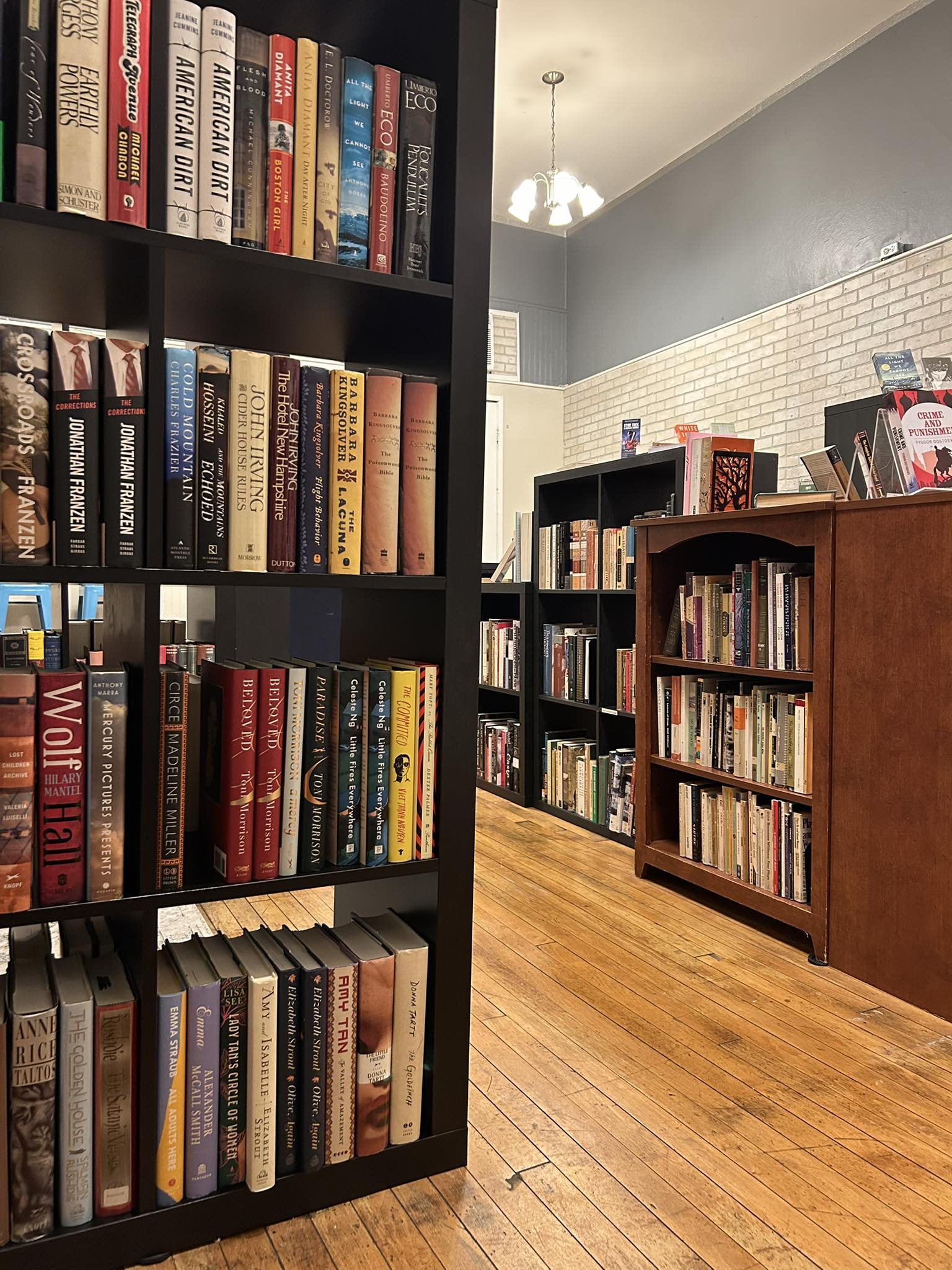 interior of wayfarer books
