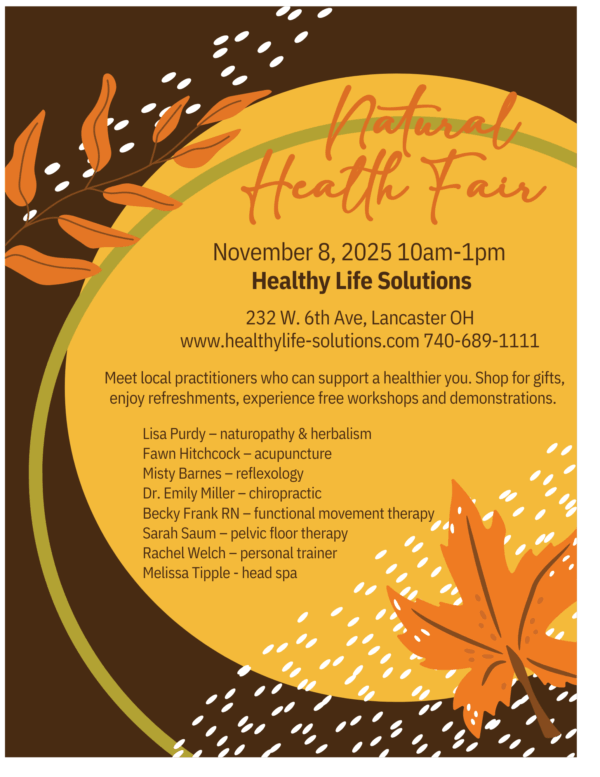 Natural Health Fair Poster
