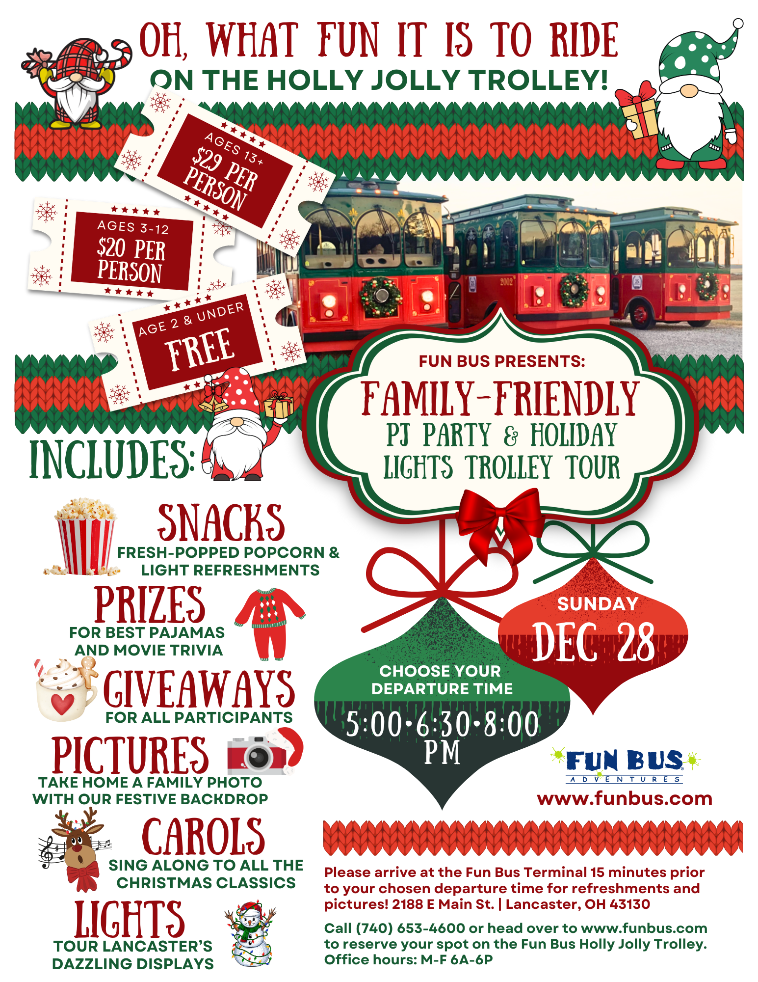 Promotional image for a holley jolley trolly