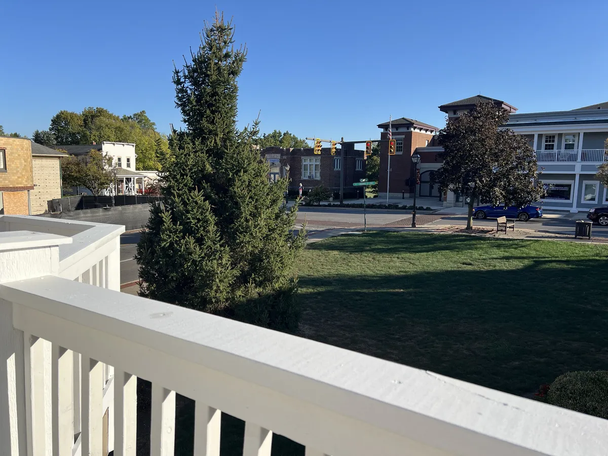 view from balcony, pickerington event center