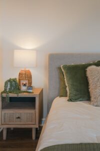 A bedroom at The Pines at Buckeye Ridge