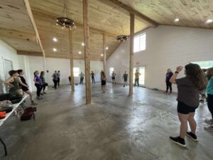 rising sons farm and event center - yoga workout course