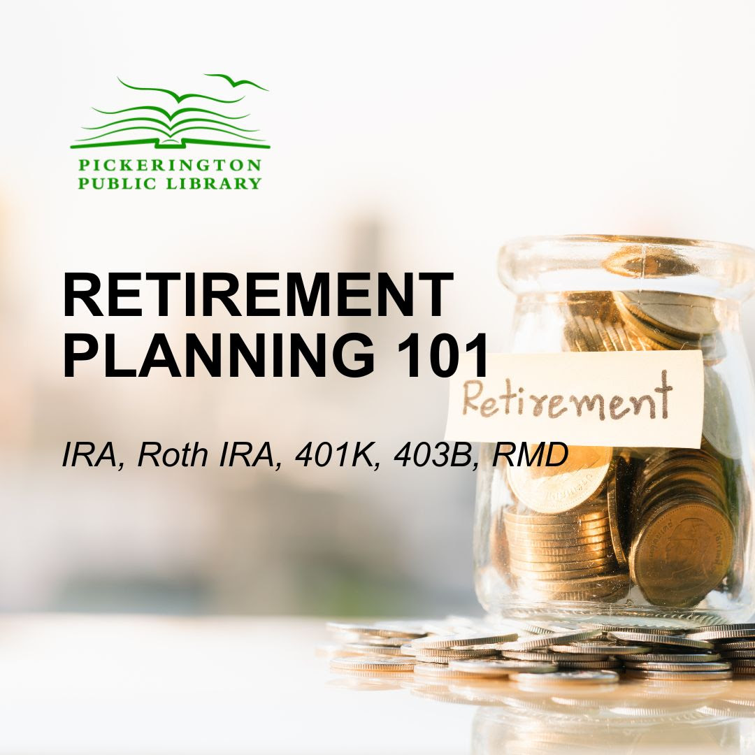 Promotional image for a retirement planning meeting