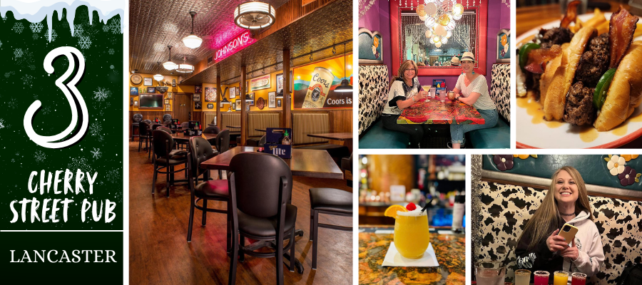 Cherry Street Pub collage - December 2025 blog