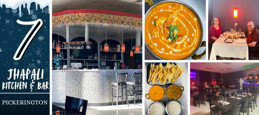 Jhapali Kitchen & Bar collage - december 2025 blog post