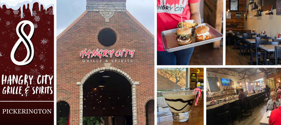 Hangry City Grille & Spirits Collage - December 2025 blog