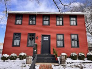 hivynn exterior of building in the winter