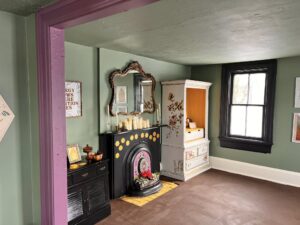 hyvinn interior fire place room