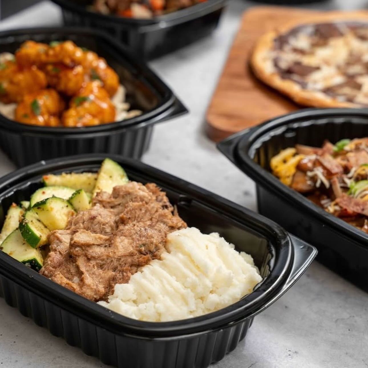 Photo of meal prepped food from Clean Eatz