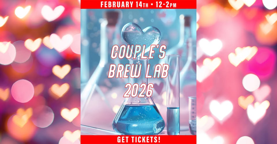 Promotional image for a couples brew lab at Combustion Brewery